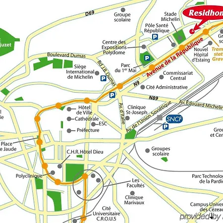 Residhome Ferrand Gergovia Apartahotel Clermont-Ferrand
