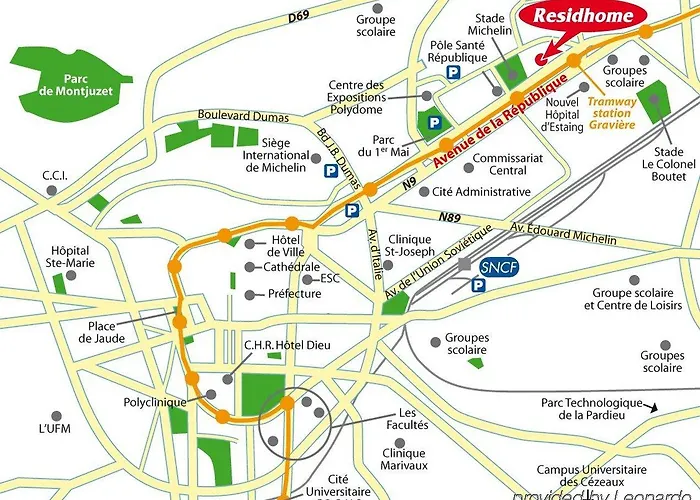 Residhome Ferrand Gergovia Appart hôtel Clermont-Ferrand